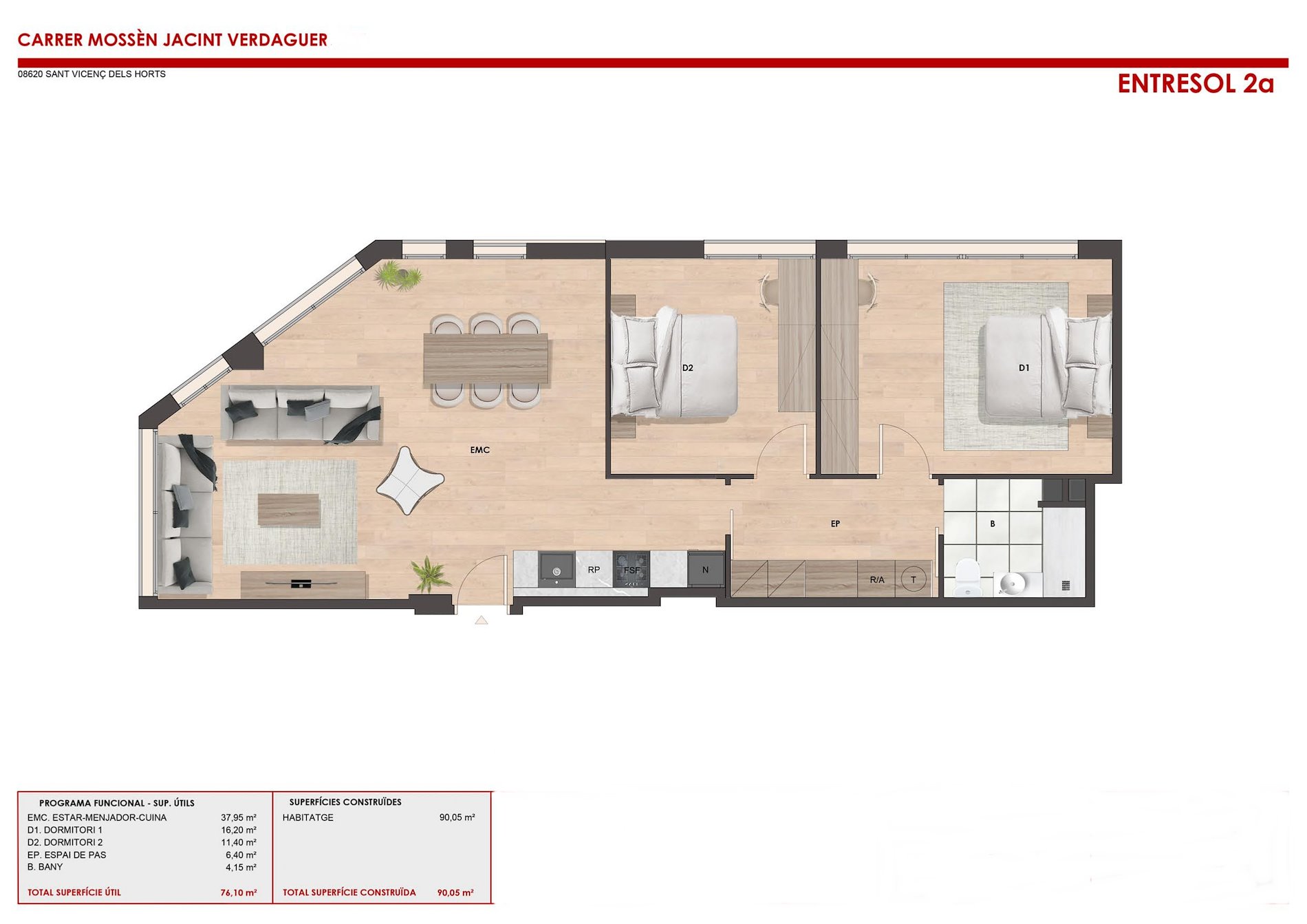APARTMENT in SANT VICENÇ DELS HORTS