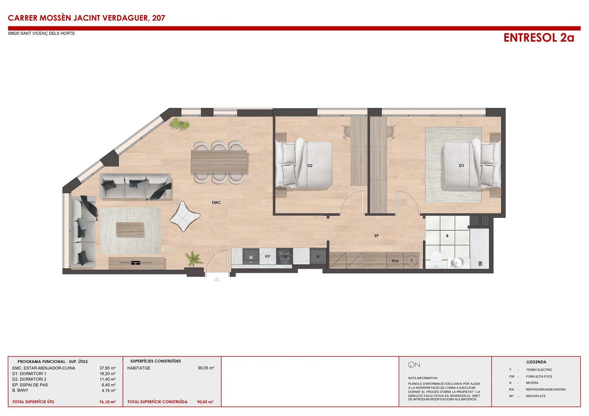 APARTMENT in SANT VICENÇ DELS HORTS