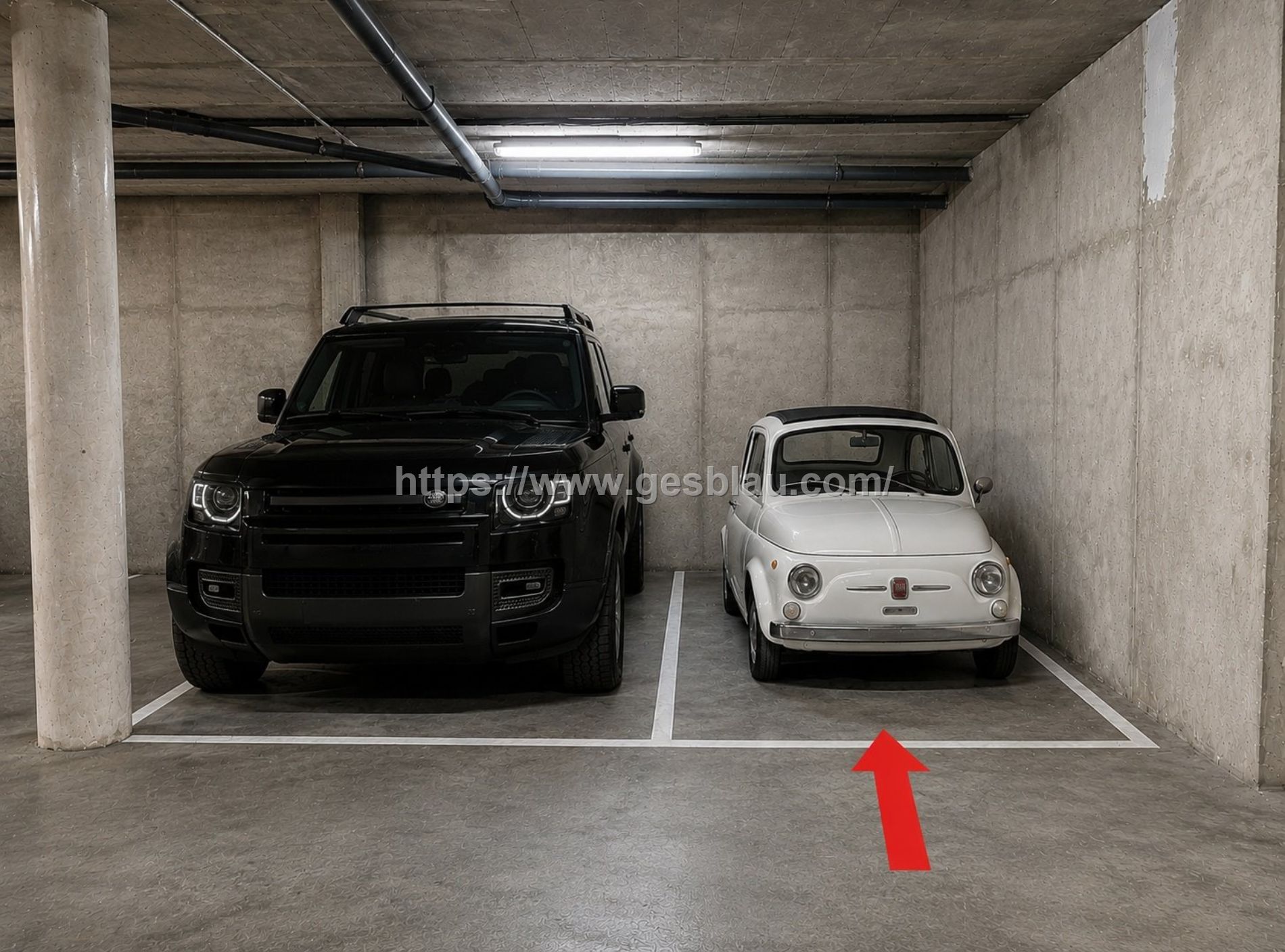 Plaza de aparcamiento para coche pequeño en venta zona centro
