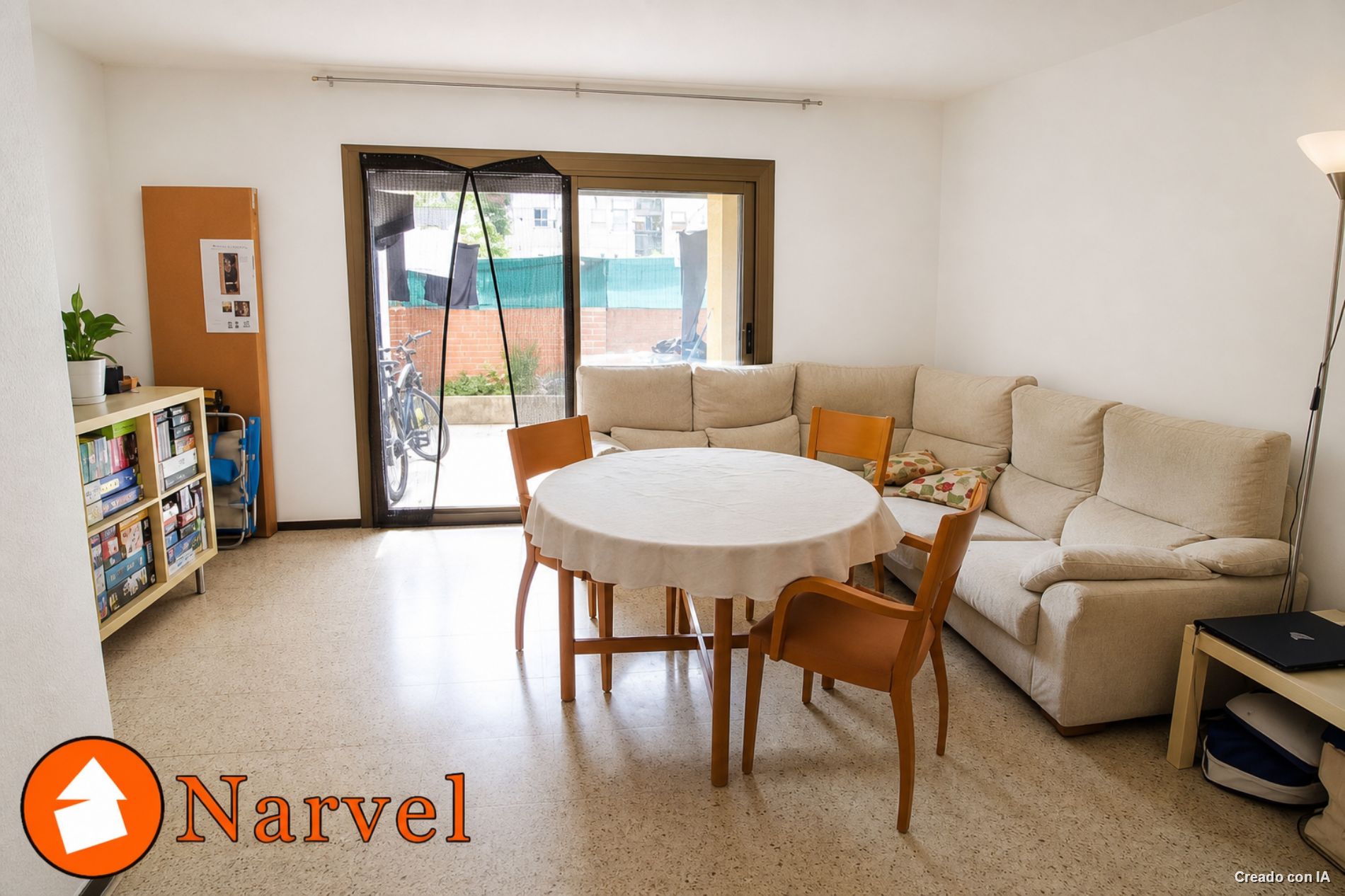 PISO DE 4 HABITACIONES CON TERRAZA